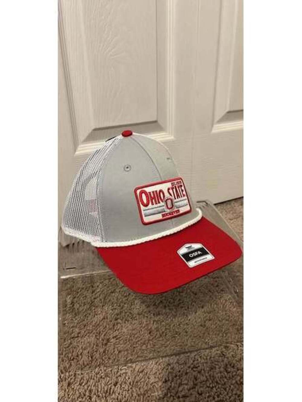 Ohio State Buckeyes trucker hat